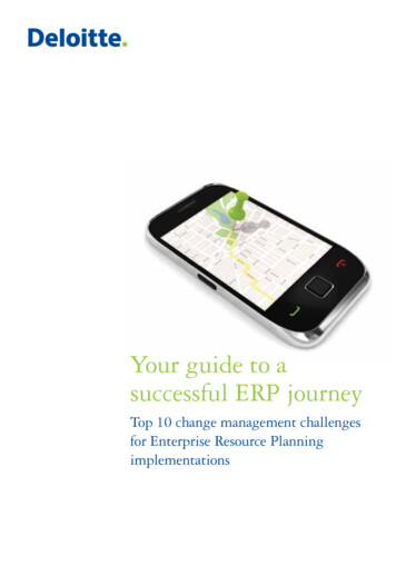 Your Guide To A Successful ERP Journey - Deloitte