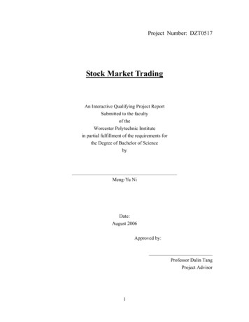 Stock Market Trading