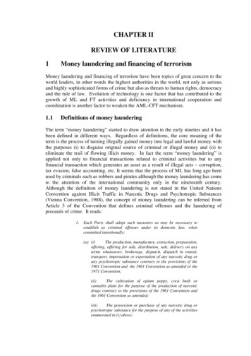 CHAPTER II REVIEW OF LITERATURE 1 Money Laundering And .