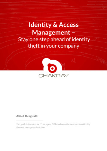 Stay One Step Ahead Of Identity Theft In Your Company