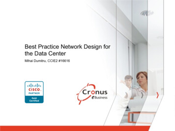 Best Practice Network Design For The Data Center