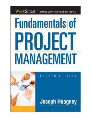 Fundamentals Of Project Management 4th Edition