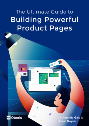 The Ultimate Guide To Building Powerful Product Pages