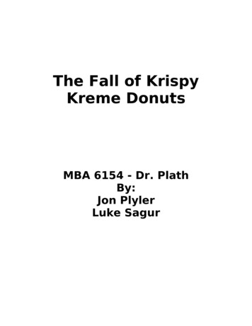 The Fall Of Krispy Kreme Donuts
