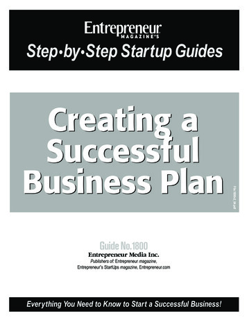 Creating A Successful Business Plan