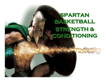SPARTAN BASKETBALL STRENGTH & CONDITIONING