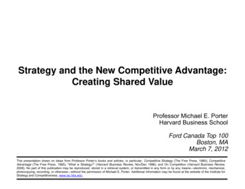 Strategy And The New Competitive Advantage: Creating .