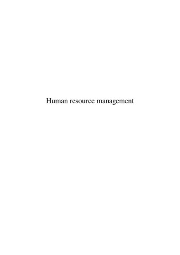 Human Resource Management - Multiplication