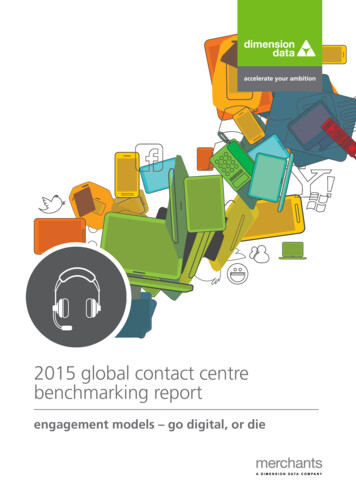 2015 Global Contact Centre Benchmarking Report