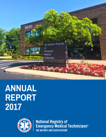 ANNUAL REPORT 2017 - Content.nremt 
