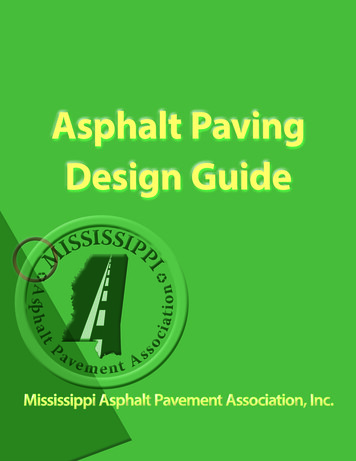 Asphalt Paving Design Guide