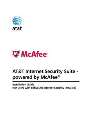 AT&T Internet Security Suite - Powered By McAfee