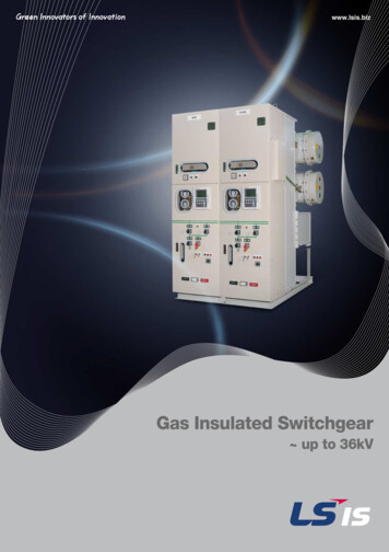 Gas Insulated Switchgear - LSIS