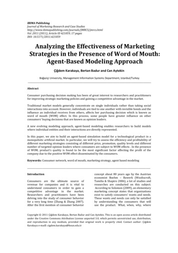 Analyzing The Effectiveness Of Marketing Strategies In The .
