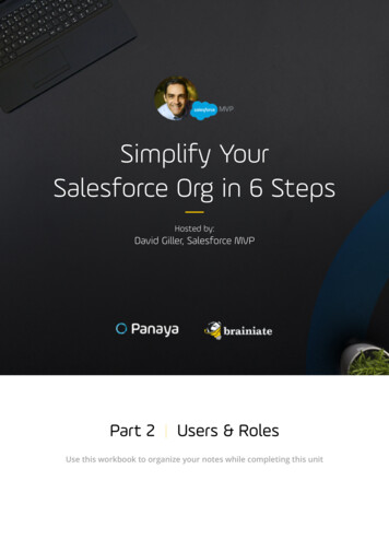 Simplify Your Salesforce Org In 6 Steps