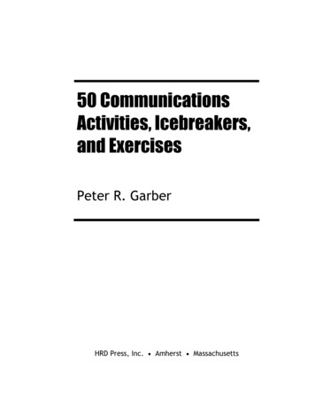 50 Communications Activities - HRD Press Online