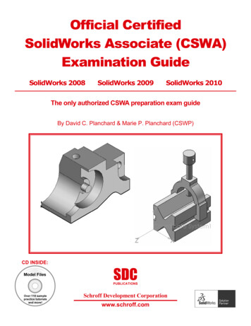 Official Certified SolidWorks Associate (CSWA)