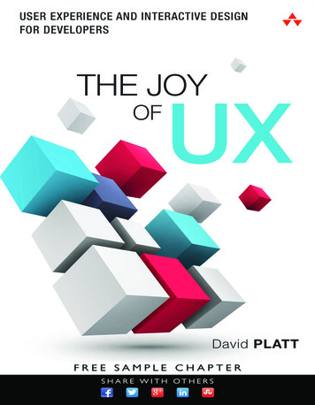 The Joy Of UX - Pearsoncmg 
