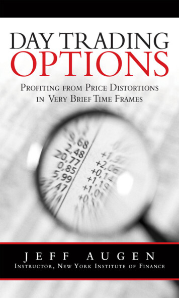 DAY TRADING OPTIONS - Pearsoncmg 