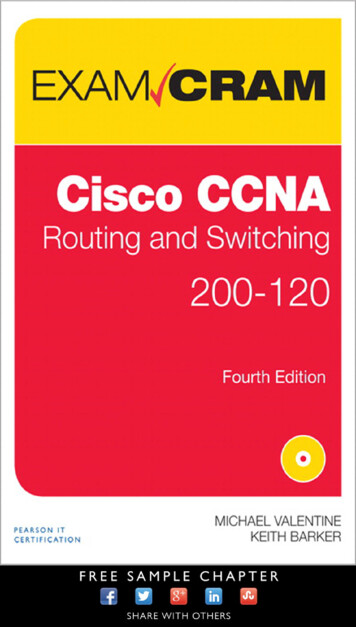 Cisco CCNA Routing And Switching 200-120 Exam Cram
