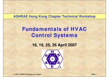 Fundamentals Of HVAC Control Systems