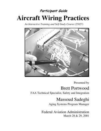 Participant Guide Aircraft Wiring Practices