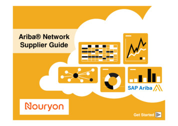 Ariba Network Supplier Guide - Nouryon
