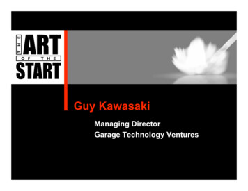 The Art Of The Start - Guy Kawasaki