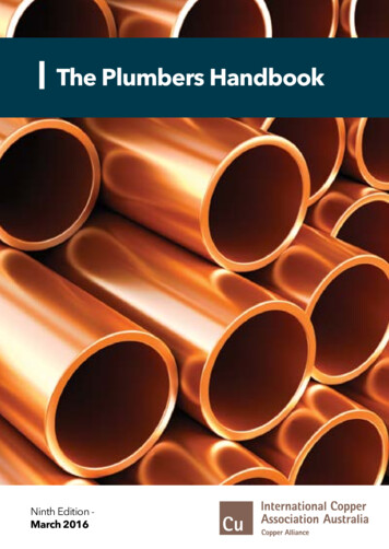The Plumbers Handbook - Copper