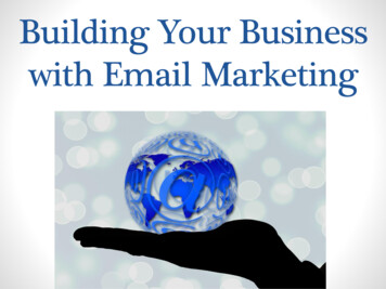 Building Your Business With Email Marketing