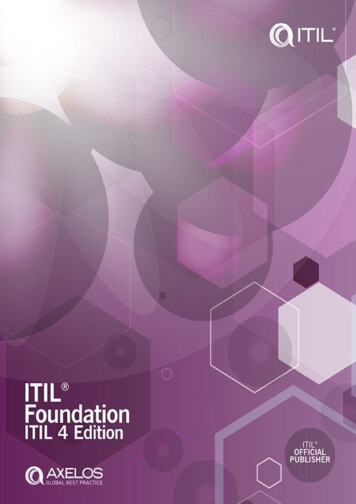 ITIL Foundation: ITIL 4 Edition - Cloudflare-ipfs 