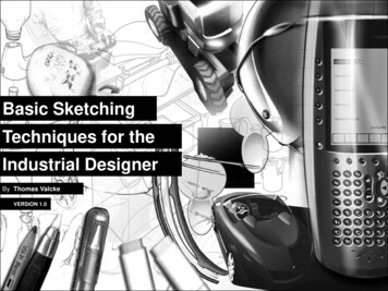 Basic Sketching Techniques For The Industrial Designer