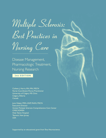 Multiple Sclerosis: Best Practices In Nursing Care
