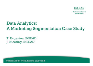 Data Analytics: A Marketing Segmentation Case Study