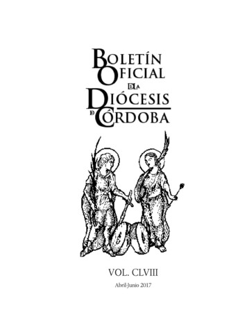 VOL. CLVIII - Diocesisdecordoba