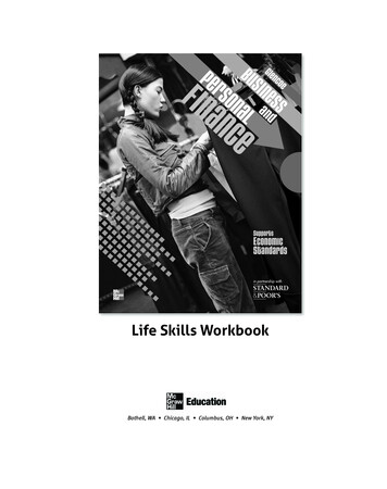 Life Skills Workbook - Weebly