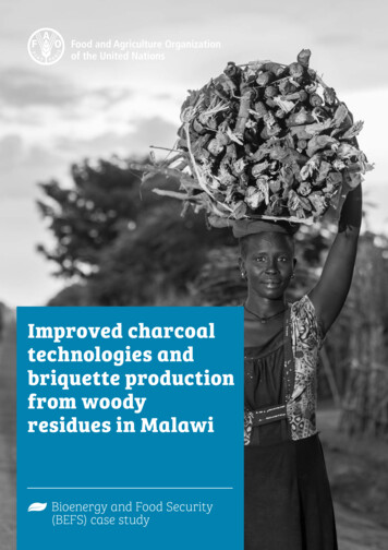 Improved Charcoal Technologies And Briquette Production .