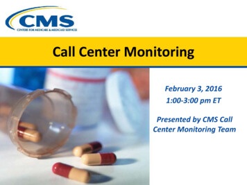 Call Center Monitoring - CMS