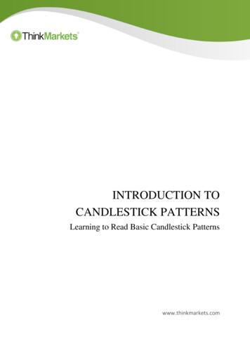 INTRODUCTION TO CANDLESTICK PATTERNS