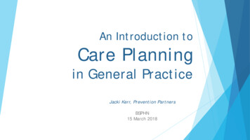 Care Planning: An Introduction