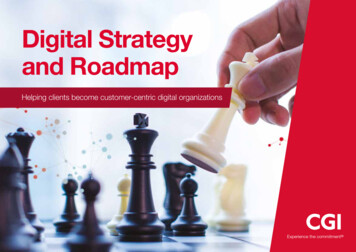 Digital Strategy And Roadmap - CGI NL
