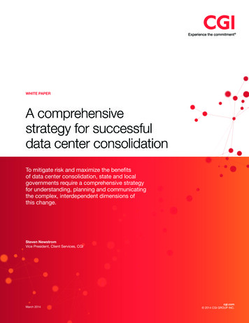 A Comprehensive Strategy For Successful Data Center .