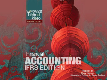Financial Accounting And Accounting Standards