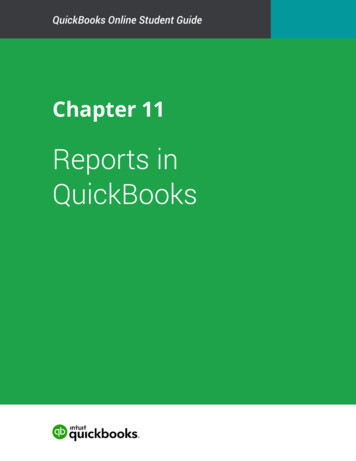 Reports In QuickBooks - Intuit