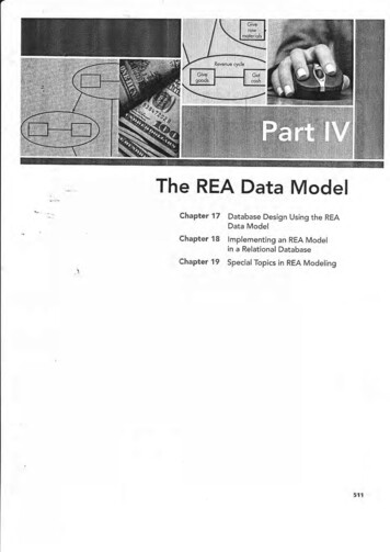 The REA Data Model - Yola