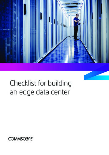Checklist For Building An Edge Data Center