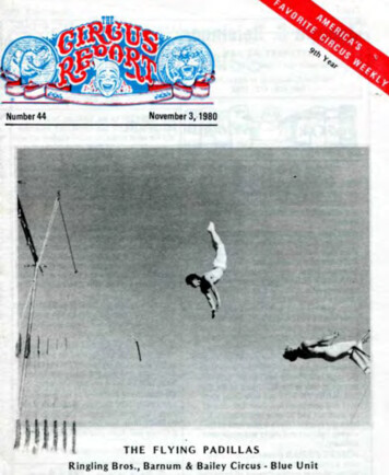 Circus Report, November 3, 1980, Vol. 9, No. 44