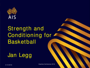 Strength And Conditioning For Basketball
