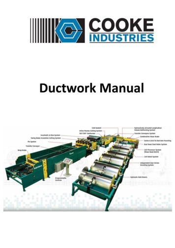 Duct Standards Manual - Cooke Industries