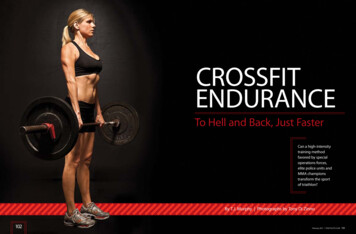 CrossFit EnDurance - Power Speed Endurance